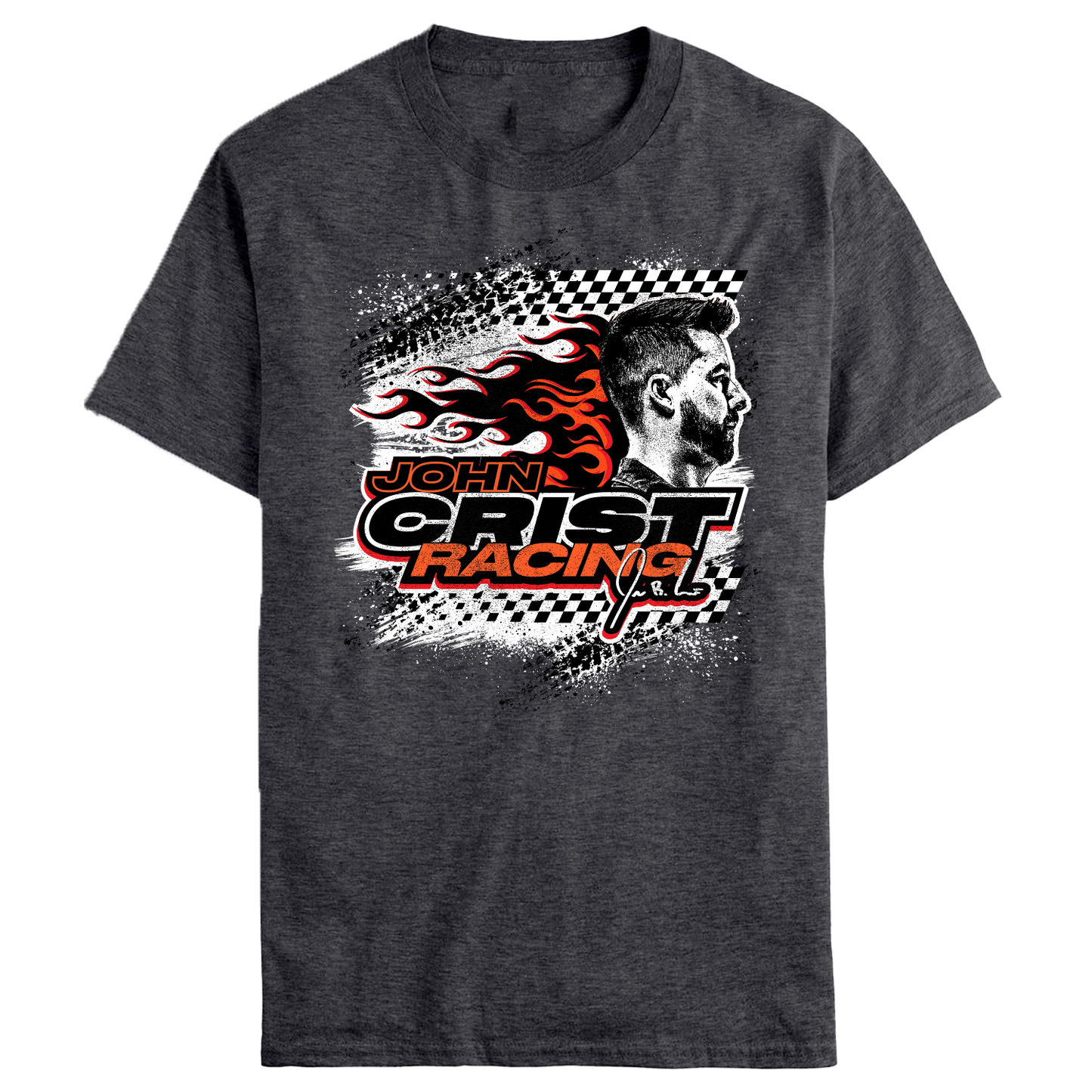 John Crist Checkered Flag Racing Tee